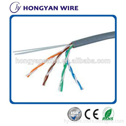 flexible ethernet cable cat 5e utp
